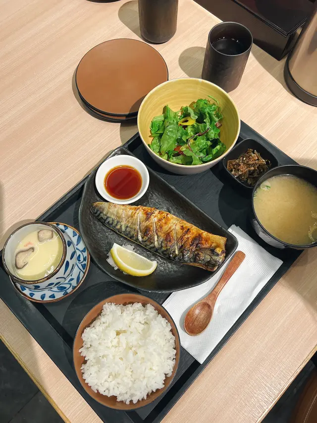 燒鯖魚定食
