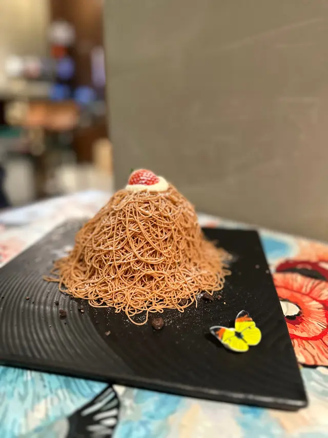 日本和栗Mont Blanc班戟