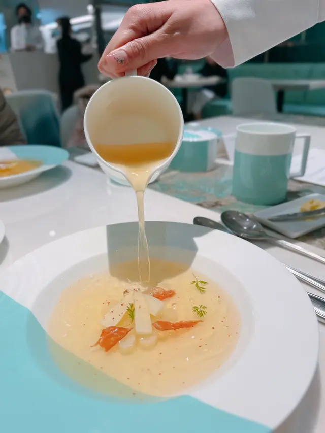 白蘆筍法式清雞湯