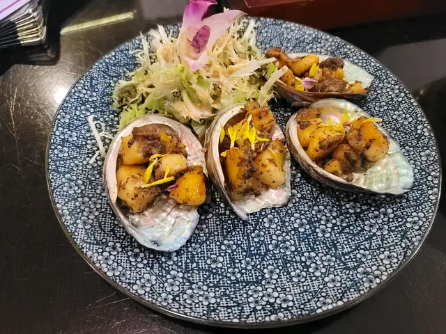 黑松露香煎鮑魚