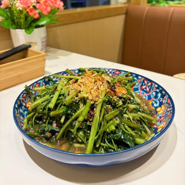 馬拉盞炒時菜