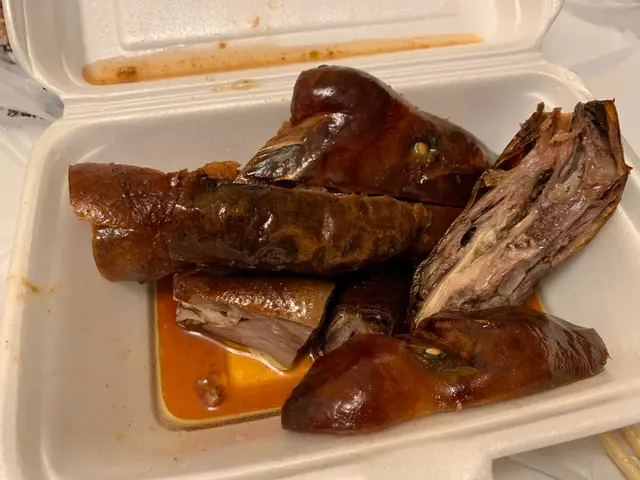 有砂粒嘅鵝頭頸