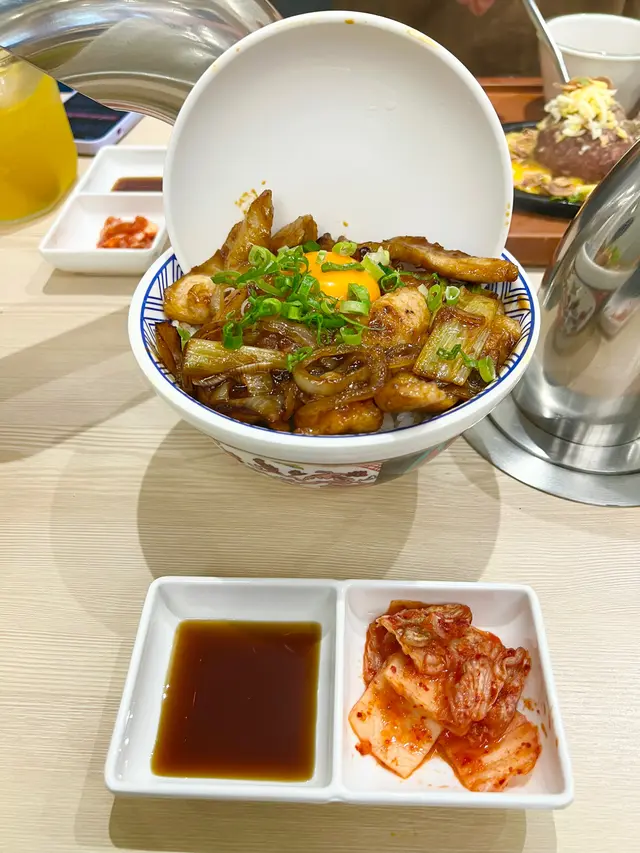 韓式豬頸肉丼飯