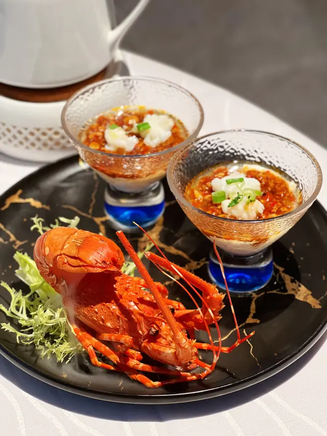 香麻龍蝦豆腐花