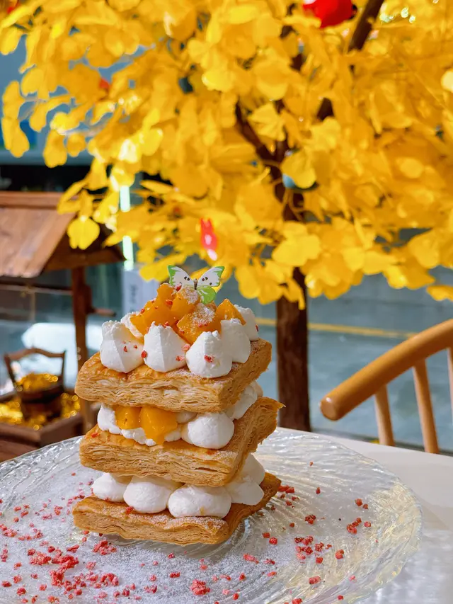 熟成芒果麻薯雪糕拿破崙