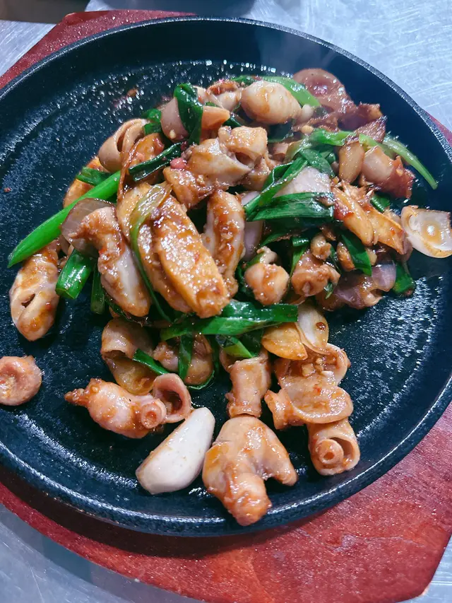 🐟豆豉炒魚扣