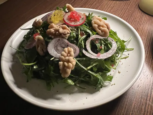 The salad