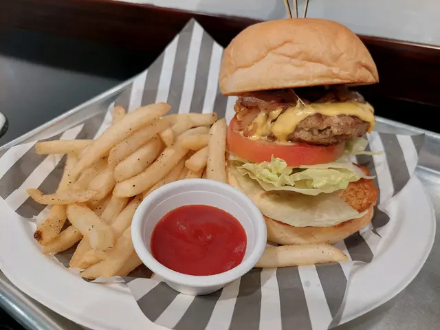 澳洲和牛漢堡套餐