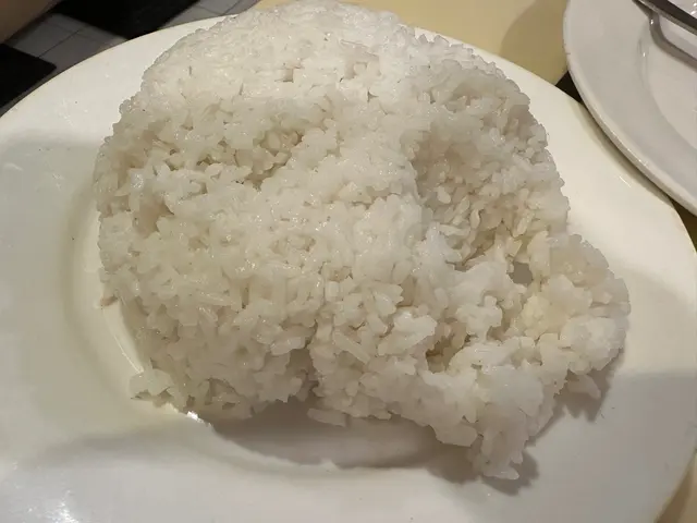 白飯（不是印度米）