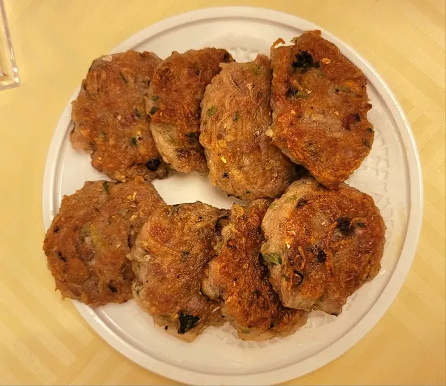 家傳手磨生煎蓮藕餅