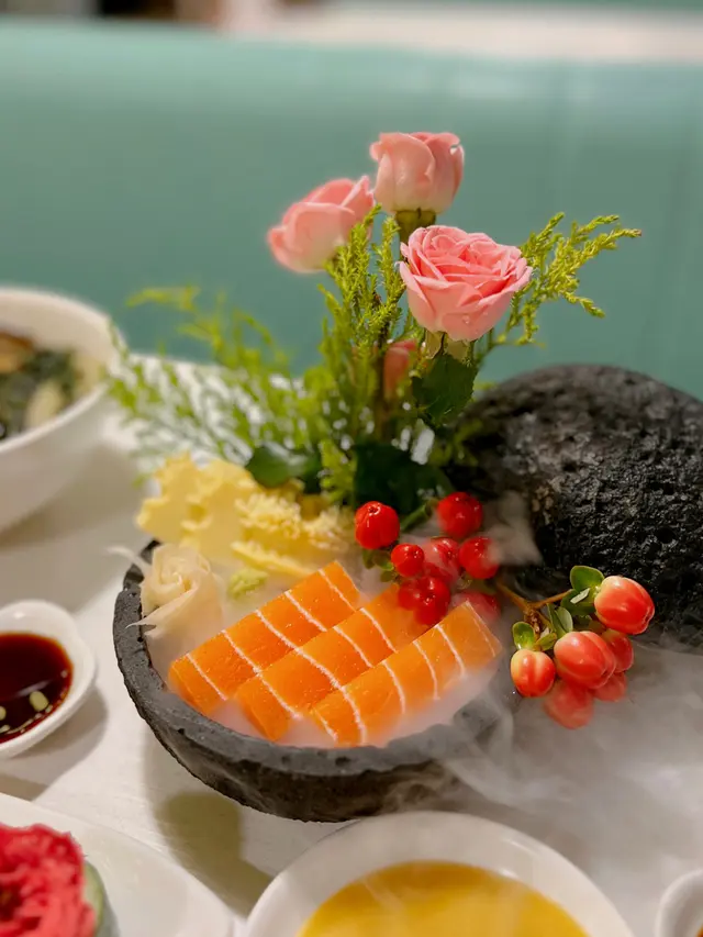 素食三文魚拼盤