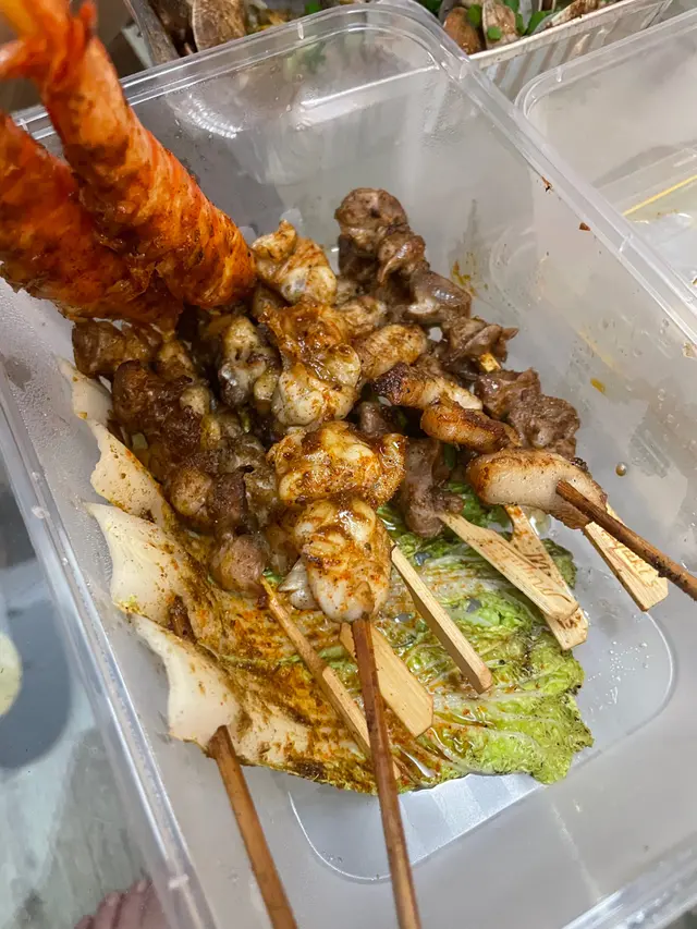 串燒雞腎及雞軟骨