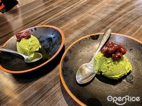 綠茶雪糕 - 沙田的丼吉日式吉列豬排專門店