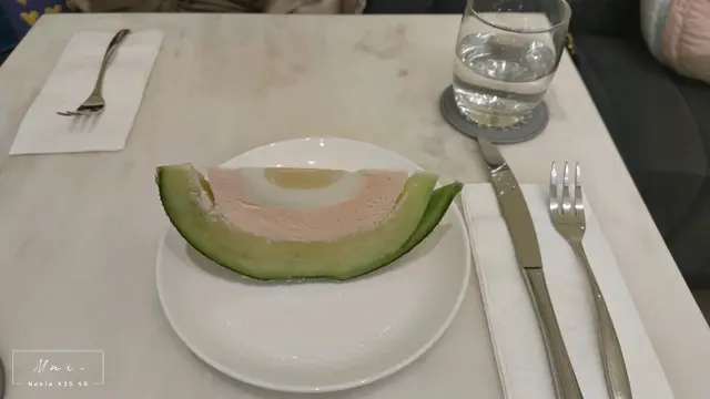 日本蜜瓜希臘乳酪芝士蛋糕