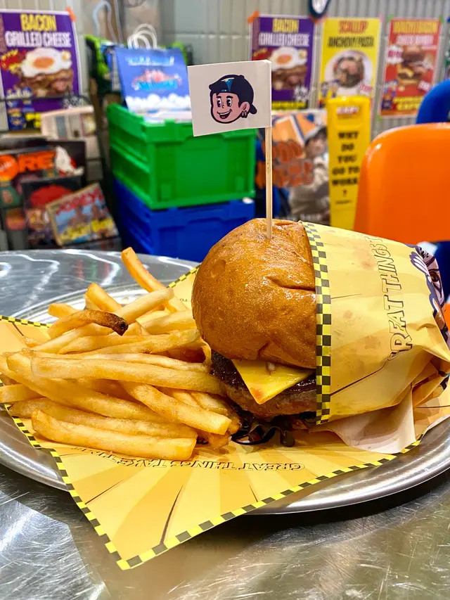 Wagyu Bacon Cheese Burger