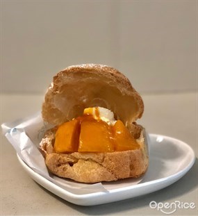 芒果乳酪泡芙  - 尖沙咀的西樹泡芙