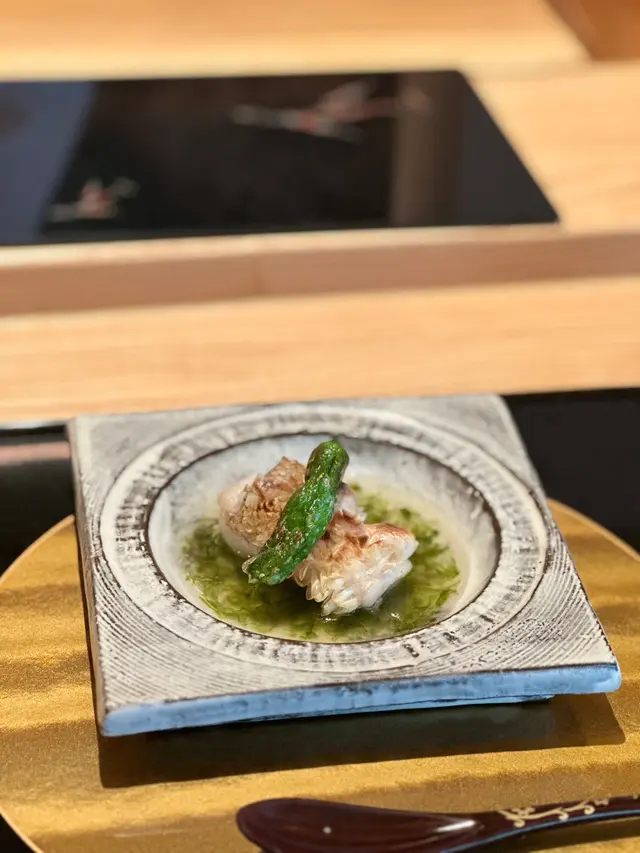 金鯛立倫燒 紫菜汁