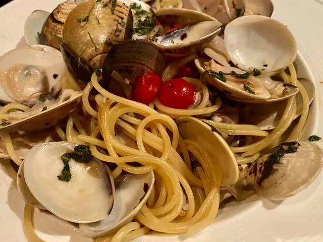香辣蜆肉意粉