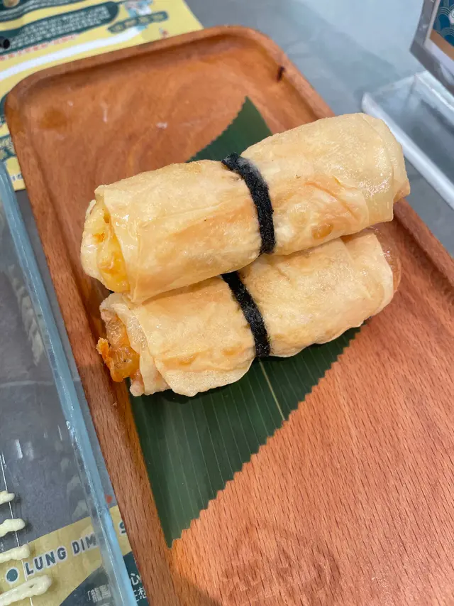芝士鮮蝦腐皮卷