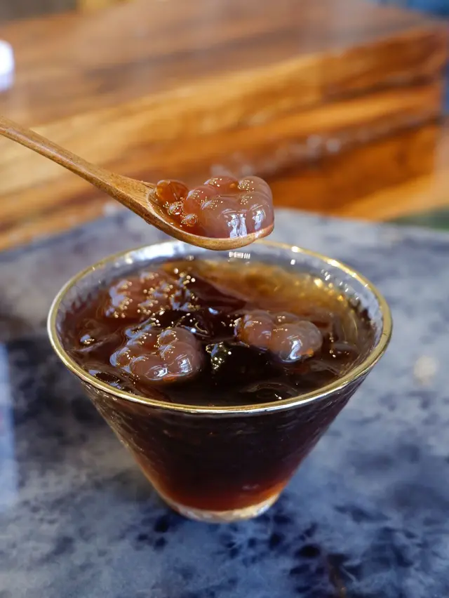 自家製烏梅冰粉