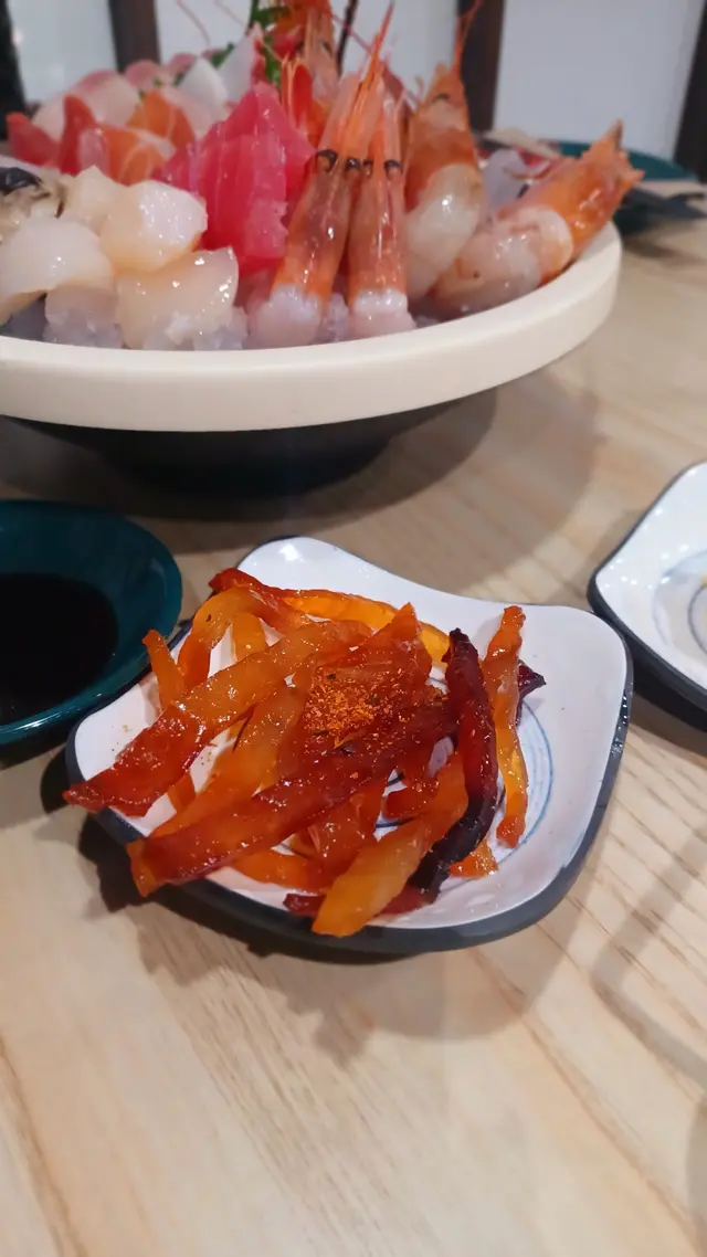 甜甜的烤得香香, 像豬肉乾口感