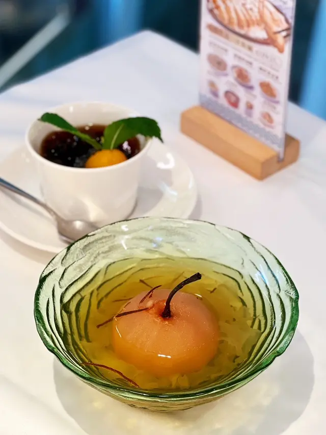 桂花陳皮燉雪梨