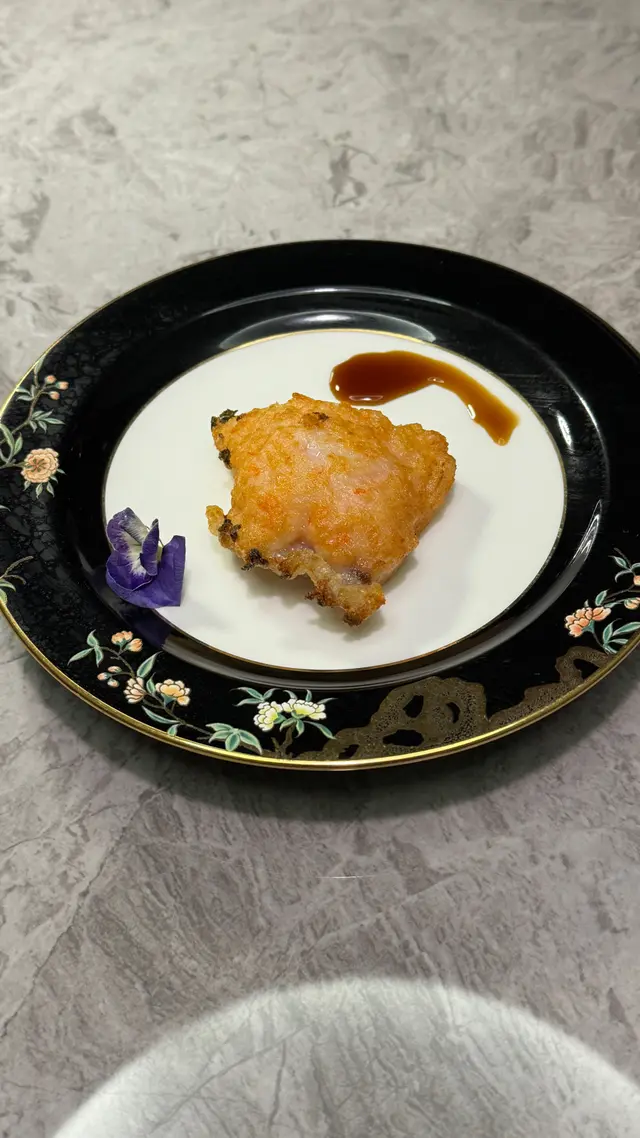 香煎百花釀海斑球