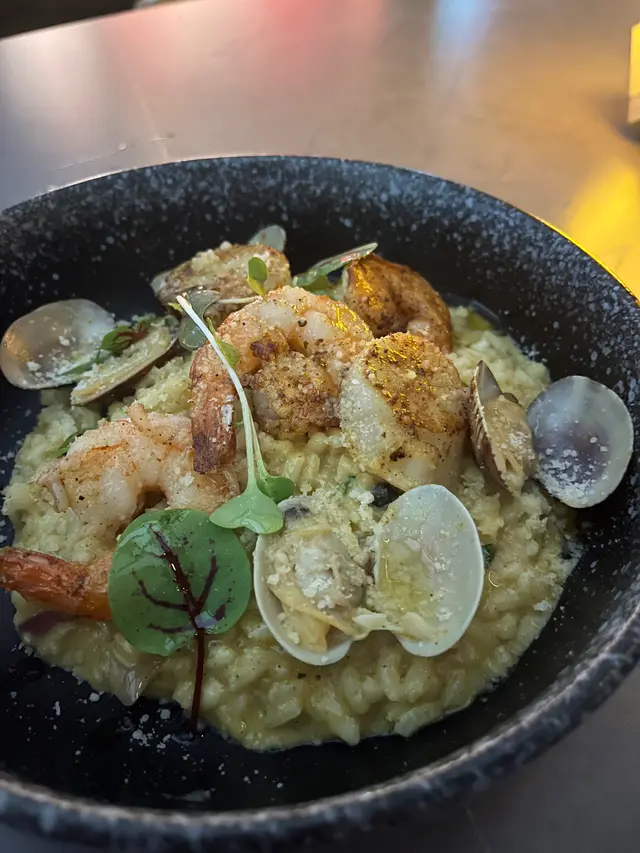 Penang Laksa Seafood Risotto
