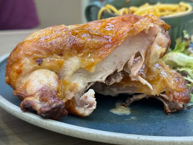 燒得皮脆肉嫩，還存有肉汁
