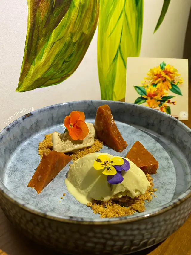  桂花菊花雪糕