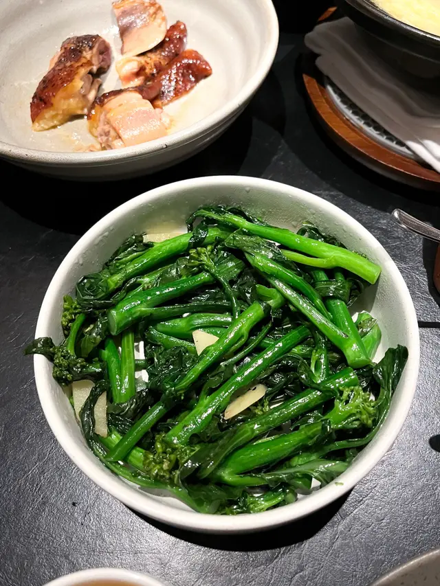 薑汁啫啫芥蘭煲