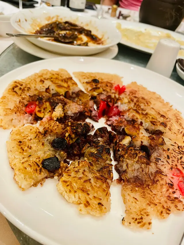 煎八寶飯