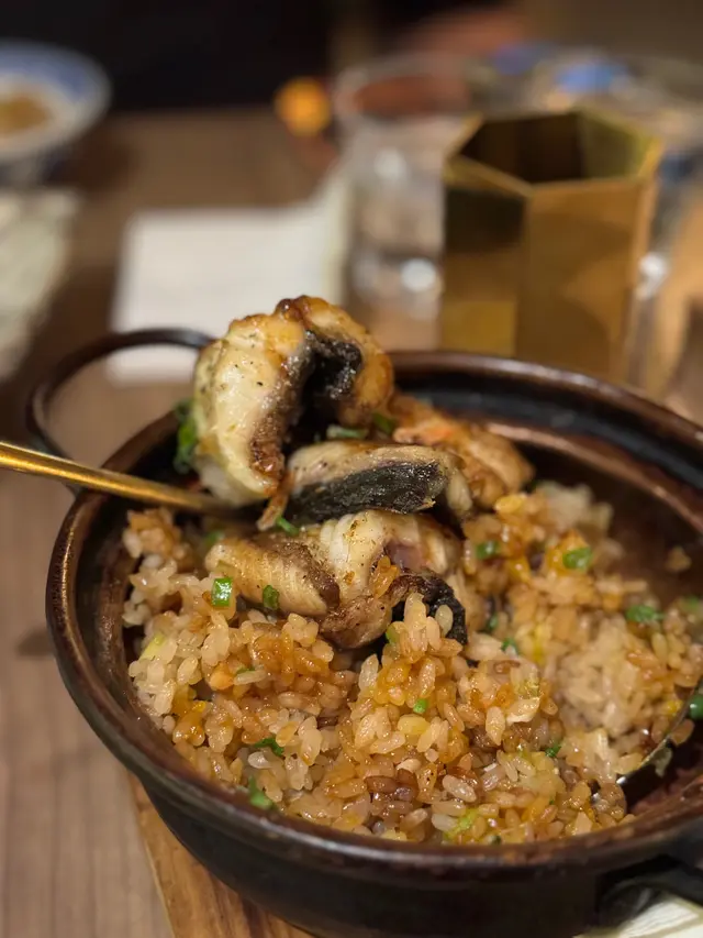鹽燒白鱔煲仔飯