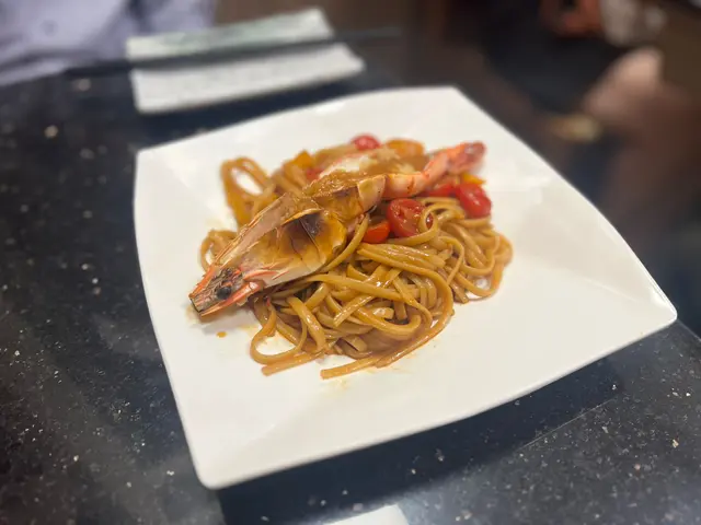 龍蝦汁大蝦意粉