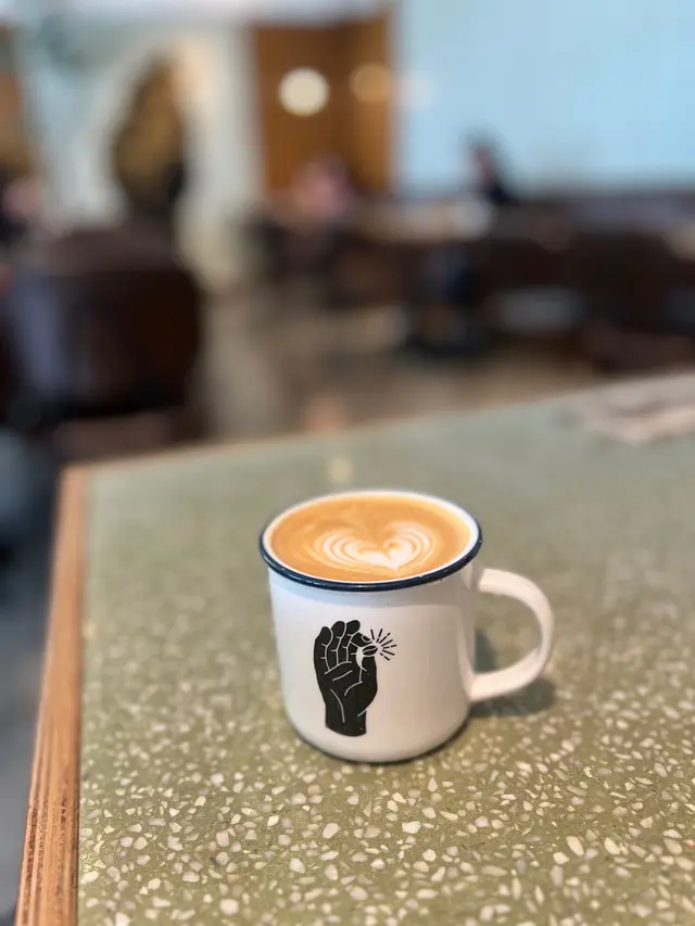 得咖啡相一張,因為只黎咗一杯啡