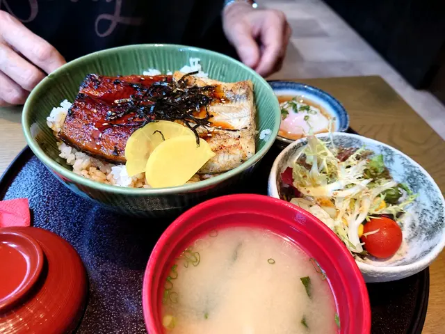 雙色鰻魚丼定食