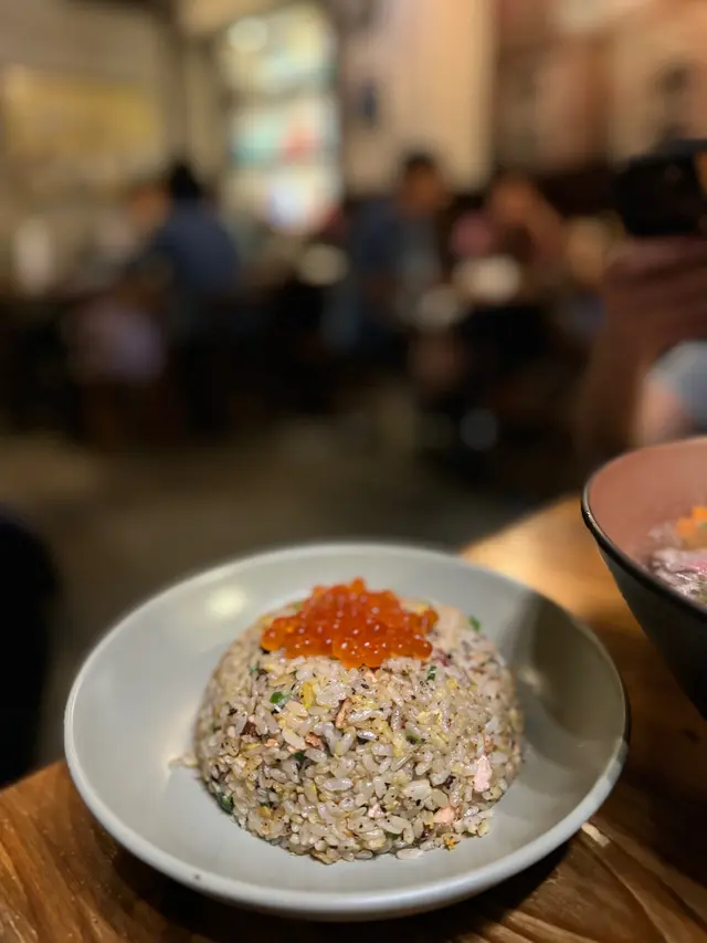 黑松露三文魚炒飯