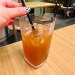 🌀凍百香果紅茶（餐飲）
🌀熱蜂蜜薑茶$14