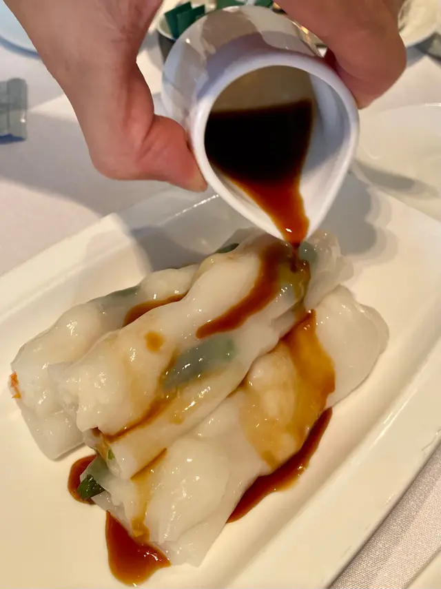 田園雙蚌帶子腸粉