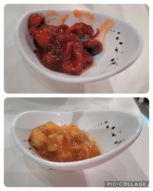 芝麻八爪魚/味付螺肉