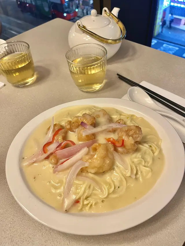 芝士海蝦伊麵