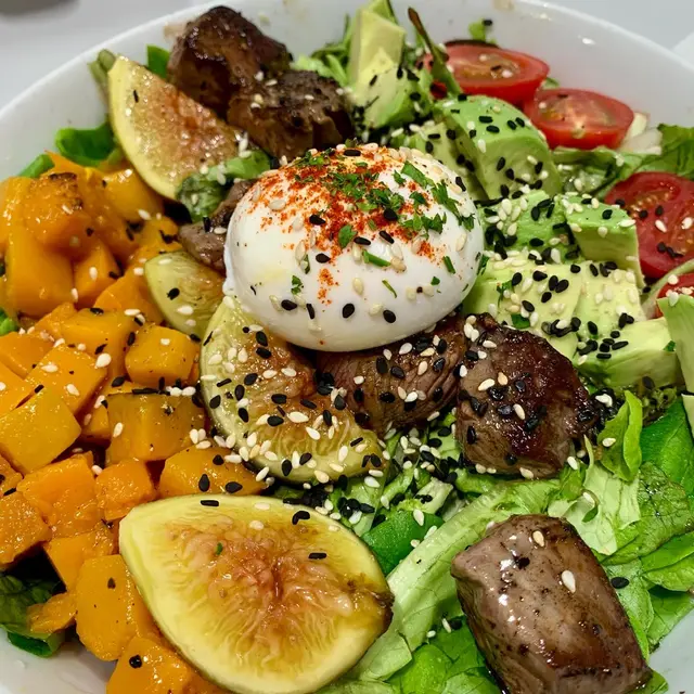 Beef  Cobb  Bowl