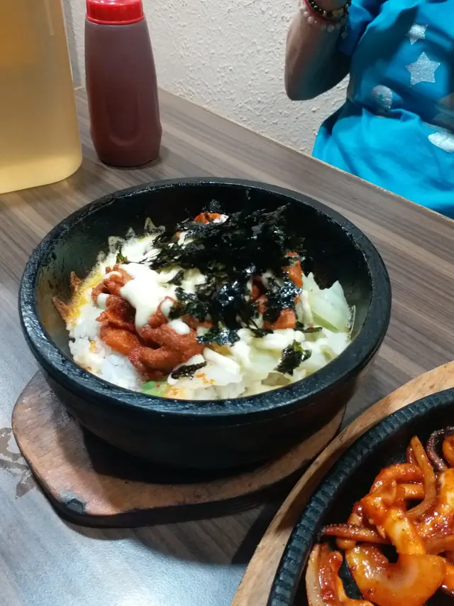 石頭芝士香辣豬肉飯