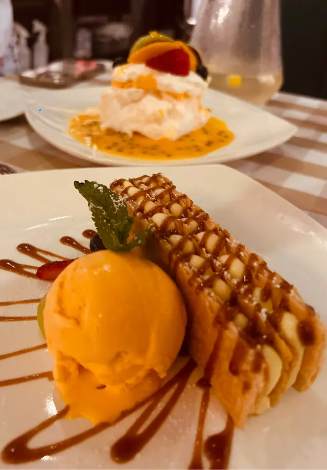 熱情果拿破崙餅