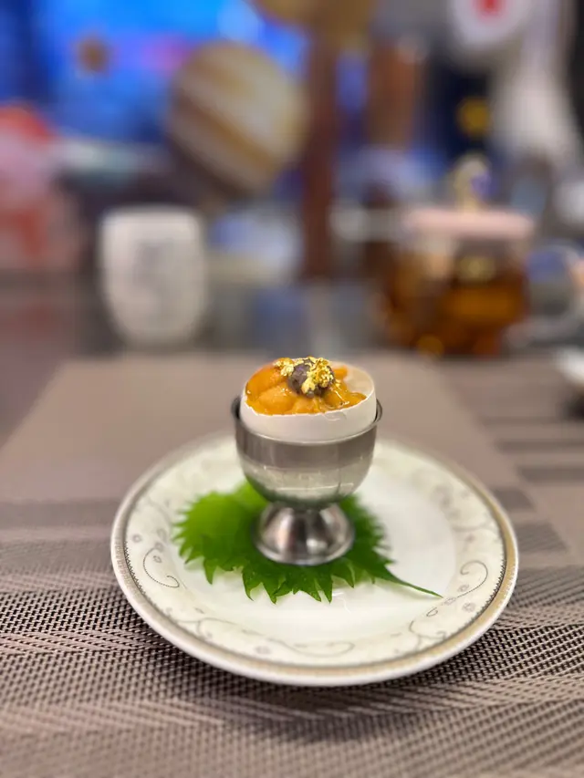 蟹肉海膽松露溏心蛋