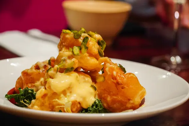 百香果沙律蝦球