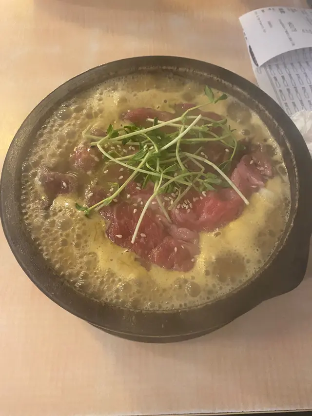 安格斯牛肉石燒手打烏冬  (咖哩湯)