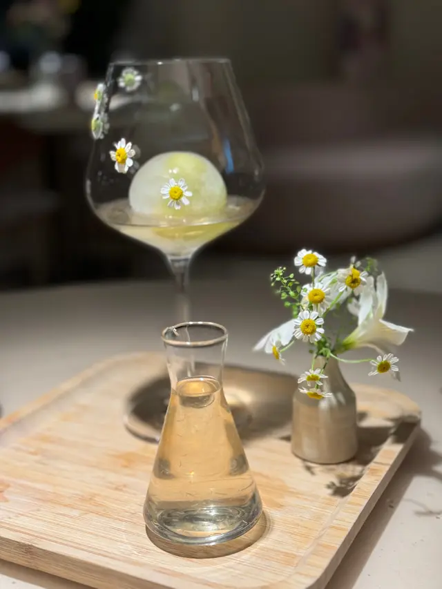 本來只係覺得好靚想點來打卡,但味道很清新,想點Cocktail絕對可以試試🍸