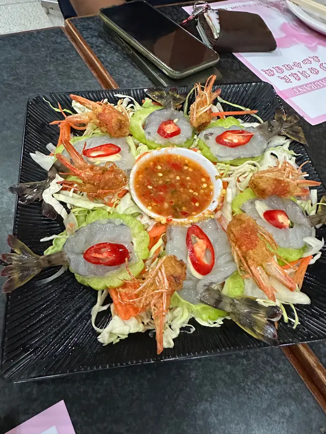 生蝦刺身