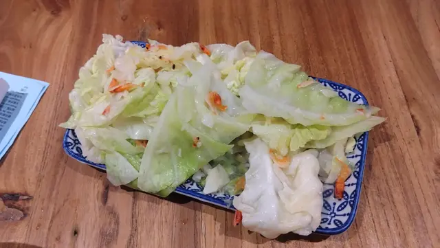 櫻花蝦炒高麗菜